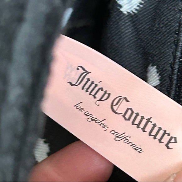 *SOLD*Juicy Couture | Sequined Faux Velvet Convertible Bowed Clutch - Picture 11 of 15